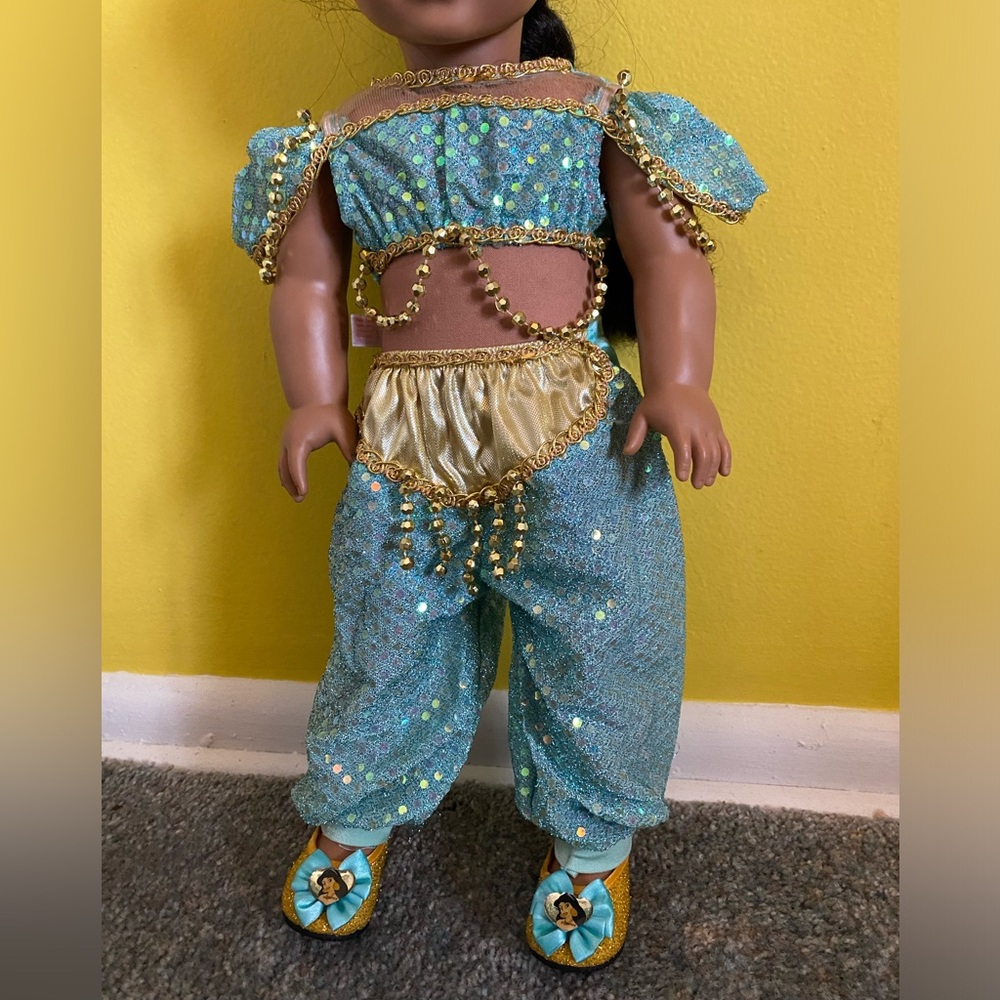 My Disney Girl Rare “Jasmine” Costume for 18” Dolls